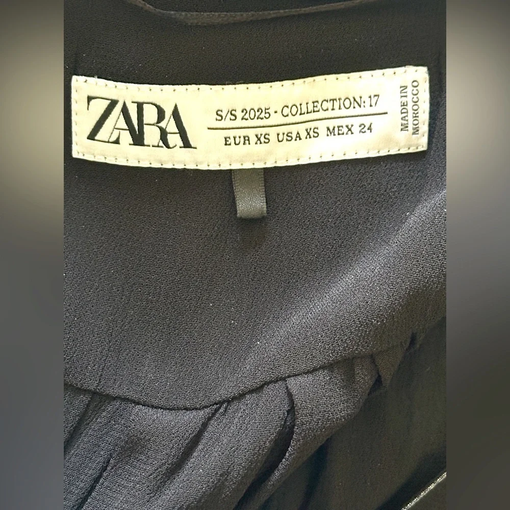 Zara limited edition oversized blouse/coverup. Size XS. Worn only ONCE!Pristine!